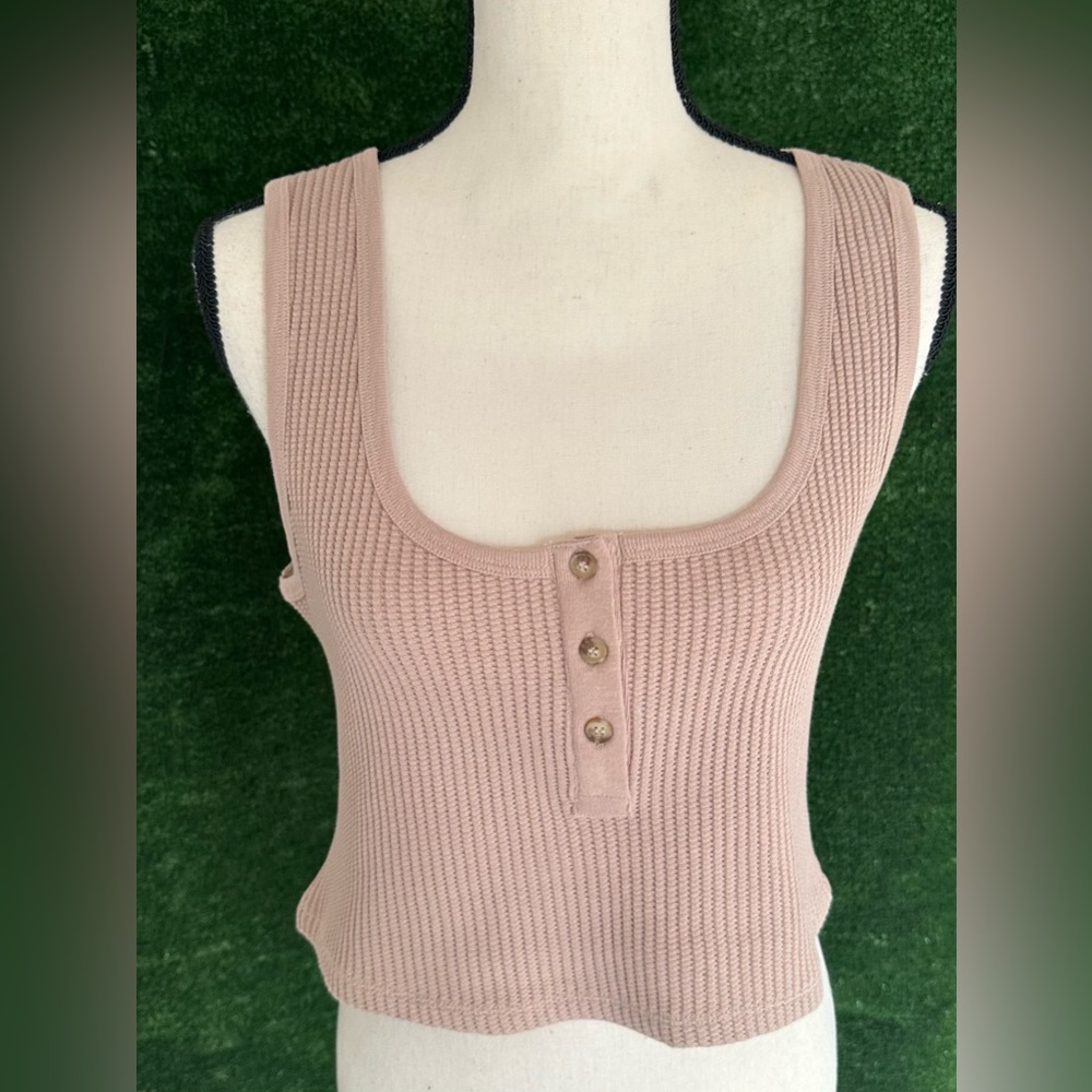 MOD REF Brand New with Tags Jersey Waffle Tank Top, Size Large (L)